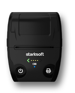 starksoft Quittungsdrucker, mobiler Bluetooth-Thermodrucker